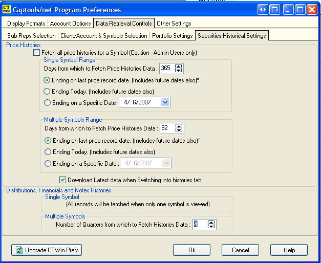 CTnetProgPrefsDataRetrSecHistSettings