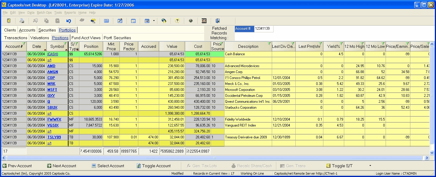 PfPositionGridView