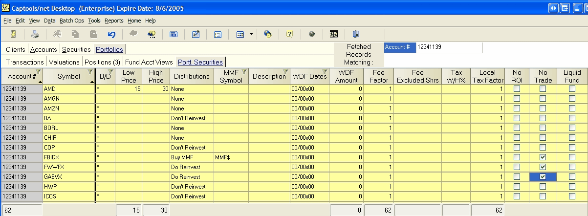 PfSecurityGridView