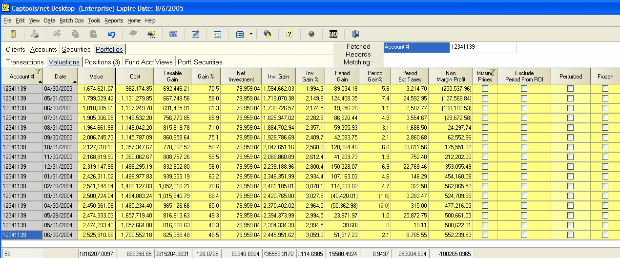 PfValuationGridView