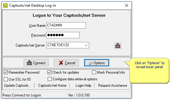 CTnetDTLogIn